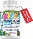 Kids Magnesium Calm Gummies for Sleep, for Bedtime, 60 Suplementos de contagem Made in the USA