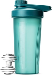 Sr. Pen- Shaker Garrafas para Misturas de Proteína com Twist Cap, 28 onças, Protein Shaker Garrafa com Wire Whisk Ball, Shaker Cup, Mixer Garrafa