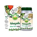 BASIC AYURVEDA Ashwagandha Comprimidos - 1000mg Suplemento de Ervas Cerejeira de Inverno