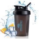 Prodigy Nutrition Labs Garrafa Premium Shaker Perfeito para Treino de Proteínas e Pré -14 Ounce (Preto)