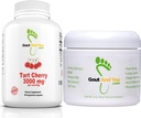 Tart Cherry Extract e Therapeutic Joint Desconffort Topical Cream Bundle