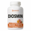 Pure Diosmin 1000mg Fórmula Complex, 150 Cápsulas, Citrus Bioflavonoids Rich Fruit Extract, 100% Vegetarian, Non-GMO & Gluten Free Diosmin Supplement