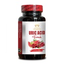 Ácido URIC - Ácido Urico e Cápsulas de Suporte Conjunto, Suplemento de Ácido Urico, Suporte de Ácido Urico, Remédio Natural, Glúten Grátis - 1 Frasco 60 Cápsulas