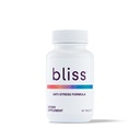 Bliss Herbal Stress Support – Tablets adaptogênicos com Ashwagandha, Rhodiola & L-Theanina – Promove calma, equilíbrio de humor e clareza mental – Vegan & Gluten-Free – 60 Tablets