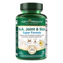 Produtos de pureza H.A. Junta e pele Super Fórmula Colágeno de Biocélulas com Ácido Hialurônico Suporta Flexibilidade Conjunta Saudável, Fluido Sinovial Saudável e Lubrificação - 5-Loxina - 90 Cápsulas (1)