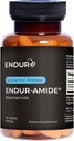 Suplemento ENDUR-Amide, ajuda a apoiar Envelhecimento saudável e bem-estar celular, ajuda a manter a pele e saúde do corpo inteiro, sem glúten, 500mg (90 comprimidos)