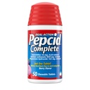 Pepcid Complete Acid Redutor + Antiácido comprimidos mastigáveis, alívio da azia, Berry, 50 quilates (Package May Vary)