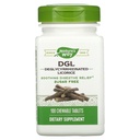 Terapia Enzimática, DGL (Sem Fructose), 100 Comprimidos Mastigáveis. Embalagem de 1