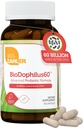 Zahler BioDophilus60, 60 bilhões de CFU Probiótico + Prebiótico - 11 Strains Daily Probiótico Supplement - Kosher Probióticos para Mulheres para a Saúde Digestiva, Probióticos para Homens para Gut Saúde (60 Cápsulas)