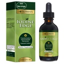 Go Nutrients Iodine Edge – Suplemento Líquido de Iodo Nascente Orgânico para Apoio à Tiróide, Energia, Imune & Saúde Cognitiva – Gotas de Alta Absorção - Tintura Natural para Mulheres e Homens – 1 oz