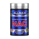 ALLMAX NAC - 60 Cápsulas Vegetais - Suporte Imune e Proteção Radical Grátis - 60 Servidores