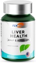 Saúde do fígado, Detox e reparação, Suporte ao fígado Made in USA, NADH & Alpha-GPC, PQQ, L-Theanina, GMP, 60 Tablets