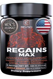 HGH Suplementos para homens e mulheres, REVSCI Regains Max Amino Acids Supplement, pós de recuperação de exercícios em pó, recuperação muscular anabólica e construtor muscular para homens, HGH Human Growth Hormone Booster Supplement