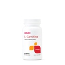 GNC L-Carnitina 500mg, Ajuda a metabolizar ácidos gordos de longa duração, 60 cápsulas