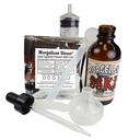SSKI Iodine Iodeto de potássio soluções Kit de mistura inclui ferramentas necessárias e pré-mensurados suplementos dietéticos Iodeto de potássio cristais. Basta adicionar água destilada.