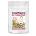 PRÉMIO MENOPAUSE APOIO TEA - para suores noturnos, reforço imunológico, Natural para flashes quentes, Ashwagandha, Lemongrass, Rooibos - 20 Sachets Chá Premium