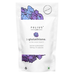Ultra alta resistência L-Glutationa 98% Suplemento - 500mg Fórmula concentrada, L-Glutationa reduzida Suplemento - (7-Pacote de teste dia)