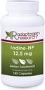 Iodo - HP 12, 5 mg Complexo de Iodo de alta potência . Iodeto de sódio Iodeto de potássio .. 180 Cápsulas vegetarianas ..
