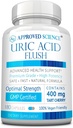 Aprovado Science® Ácido Urico Flush Suplemento com Ácido Fólico e Cereja Tart - 180 Cápsulas - Fornecimento de 3 Mês