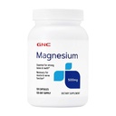GNC Magnésio 500mg, 120 cápsulas, suporta absorção de cálcio e dentes fortes e ossos