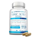 Aprovado Science® Flush Ácido Urico com Ácido Fólico e Cereja Tart - 60 Cápsulas - 1 Mês de Abastecimento