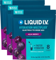 Liquid I.V.® Hydration Multiplier - Acai Berry - Electrolyte Powder Drink Mix