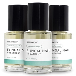 Tratamento de fungos da unha Solução antifúngica extra força e tratamento de fungos da unha para unhas - Reparos Fungal danificado, amarelo, grosso, unhas descoloridas - unhas - pacote de 3