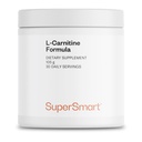 Superesmart - Fórmula L-Carnitina (Flavor natural de limão) - 2-em-1 com acetil L-Carnitina & L-Carnitina Tartrato em pó - Suplemento Complexo de Ácidos Amino - Não-GMO & Gluten Free - 105 g