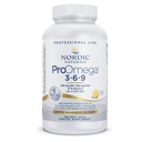 Naturals nórdicos ProOmega 3-6-9, sabor limão - 120 géis macios -1360 mg Omega-3 - EPA & DHA com adicionado GLA - Pele saudável, cognitiva, humor positivo - Não-GMO - 60 Servings