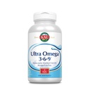 KAL Ultra Ômega 3-6-9 1200mg Oil de peixe w / frio Pressionado Flaxseed & Borage Oil