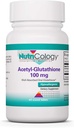 Nutrilogia Acetil-Glutationa - S-Acetil-L-Glutationa, Bem Absorvido, Suporte Imune, Suplemento 100 mg - 60 Contagem