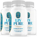 (3 Pack) Liv Pure Powered by Nature Advanced Formula Fígado ao Vivo Pure Perification Function Supplement (180 Cápsulas)