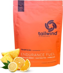 Combustível de Endurance Nutricional Tailwind, Carboidratado & Eletrolítico Esportes Beber Mix Powder, Gluten-Free, Vegan, Buzz Tropical, 50 Servings (Cafeinado)