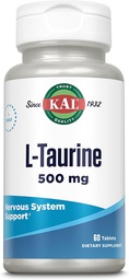 Kal 500 Mg Comprimidos L- Taurinos, 60 Contagem
