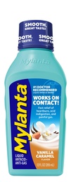 Mylanta Azia e alívio de gás, Antiácido Líquido, Vanilla Caramel Sabor, 12 Onça Fluída