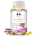 Myo-Inositol & D-Chiro Inositol - Equilíbrio Hormônio & Apoio Ovariano Saudável para Mulheres - 100% Todos os Suplementos de Suporte PCOS Natural - Made in the USA - Vegan Gel Cápsula - Reduzir o crescimento do cabelo facial