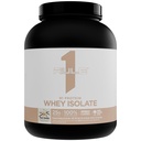 Regra 1 naturalmente aromatizado R1 proteína Whey Isolato - fórmula limpa com 25g de proteína e 6g BCAA Exclusivamente isolado e hidrolisado Fontes para recuperação de exercícios (4,3 libras*, baunilha pura)
