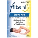 Biotab Nutraceuticals Alteril Sleep Aid com L-Triptofano, Comprimidos 30 ea (Pacote pode variar)