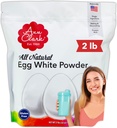 Ann Clark Tudo Natural 100% Ovo Branco Proteína Pó Made in USA, 2 Lbs