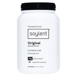 Soylent Nutrition Complete Replacement Protein Powder, Original - Proteína Vegan baseada em plantas, 39 Nutrientes Essenciais - 36.8 oz