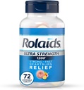 Rolads comprimidos de antiácido de força ultra mastigáveis, frutas variadas, 72-Count