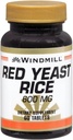 Moinho de vento Red Fermented Rice 600 mg Comprimidos 60 Comprimidos (Pacote de 6)